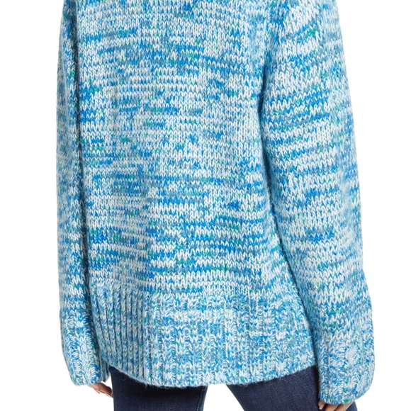 ❄️ Lou & Grey Findley Blue Turtleneck.  EUC, worn once!  Cozy & warm! - Picture 3 of 9